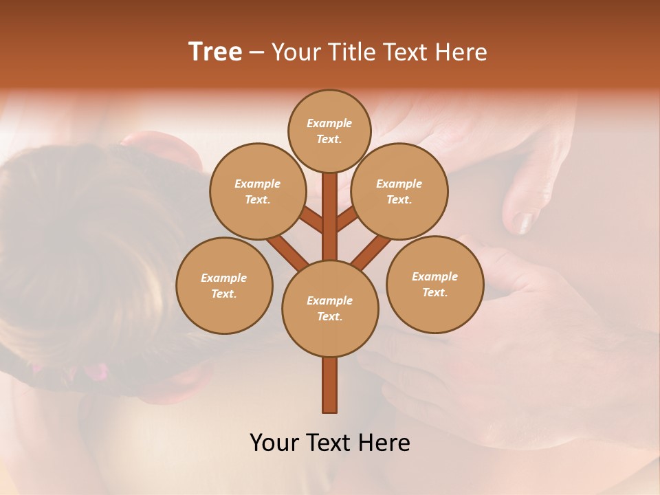 Adult Woman Neck Massage PowerPoint Template