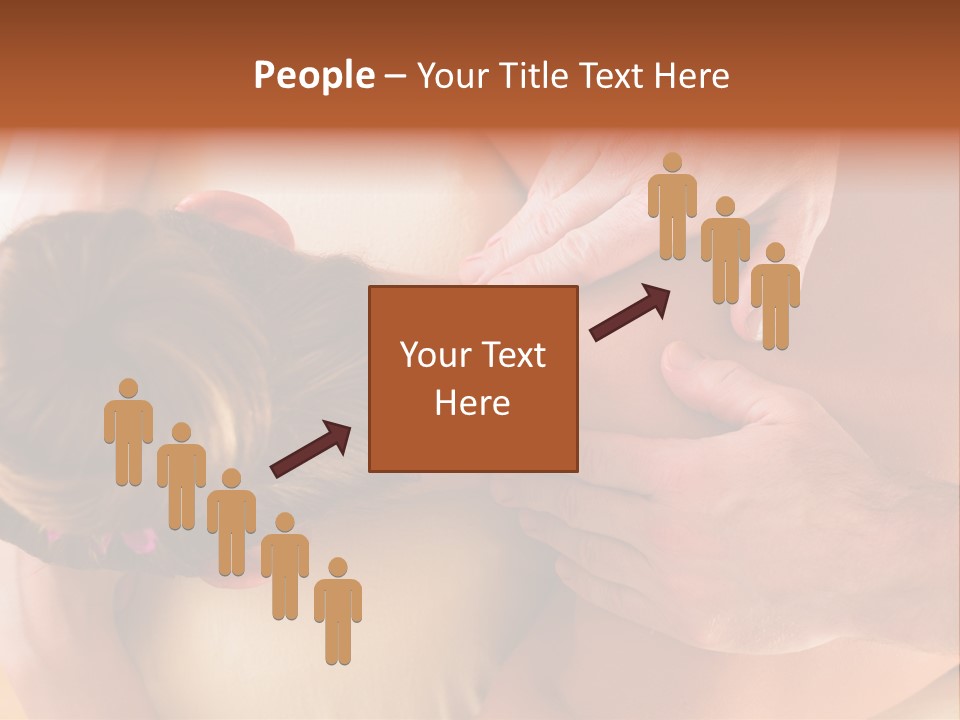 Adult Woman Neck Massage PowerPoint Template