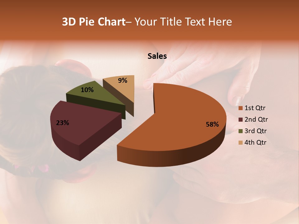Adult Woman Neck Massage PowerPoint Template