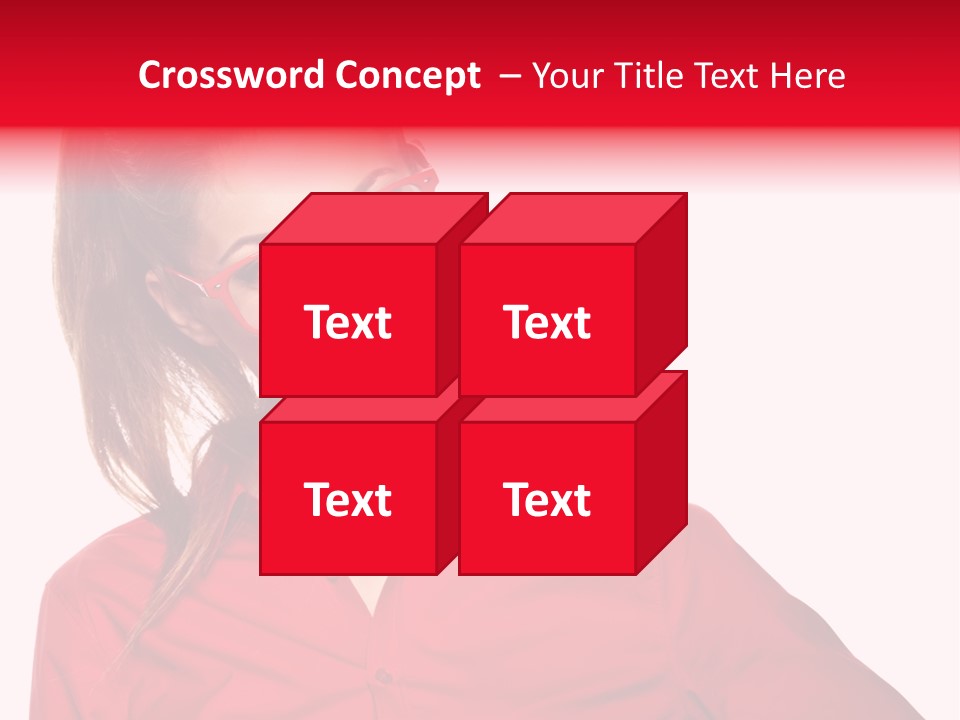 Businessperson Young Contact PowerPoint Template