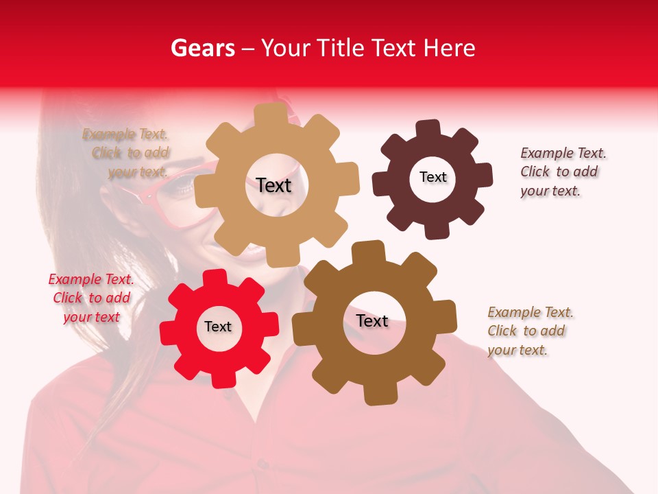 Businessperson Young Contact PowerPoint Template