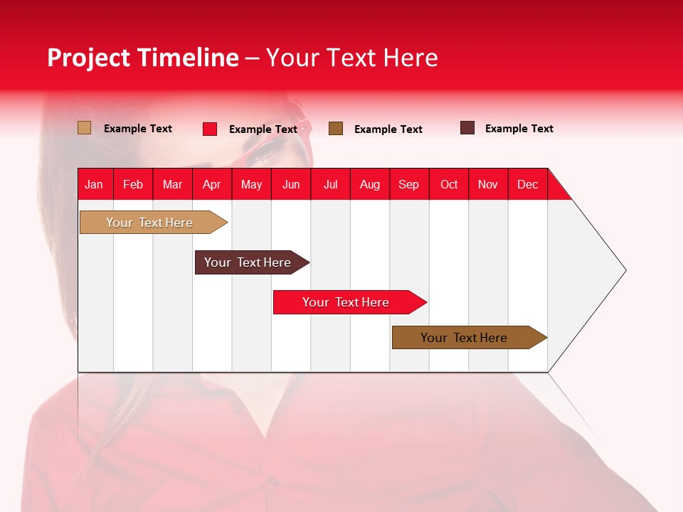 Businessperson Young Contact PowerPoint Template