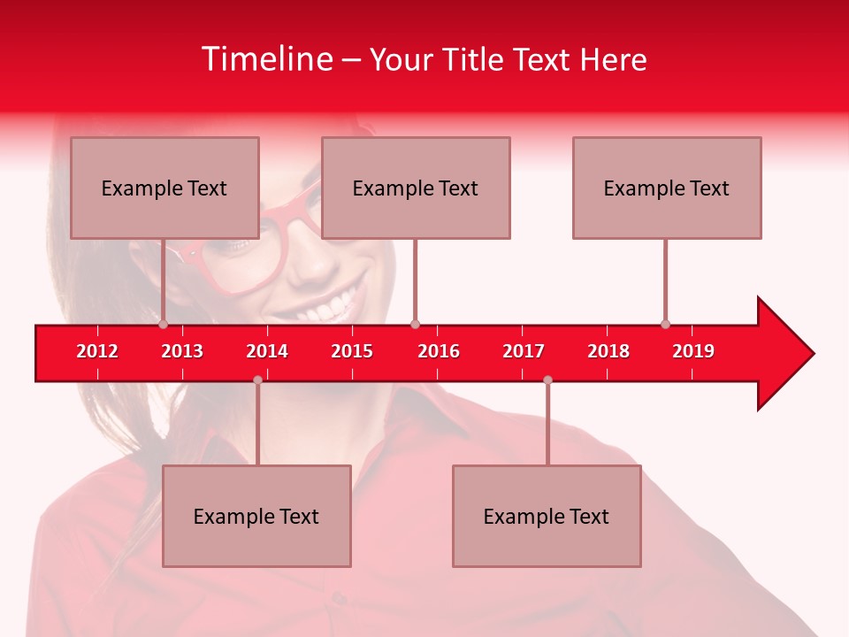 Businessperson Young Contact PowerPoint Template