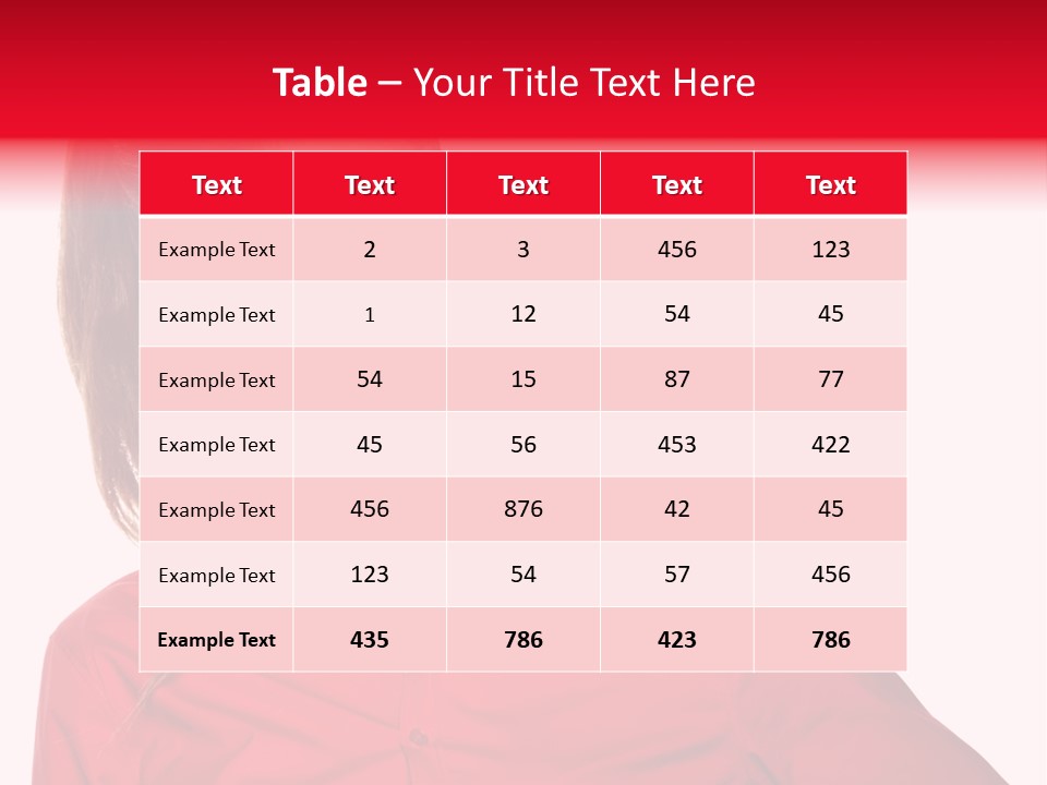 Businessperson Young Contact PowerPoint Template