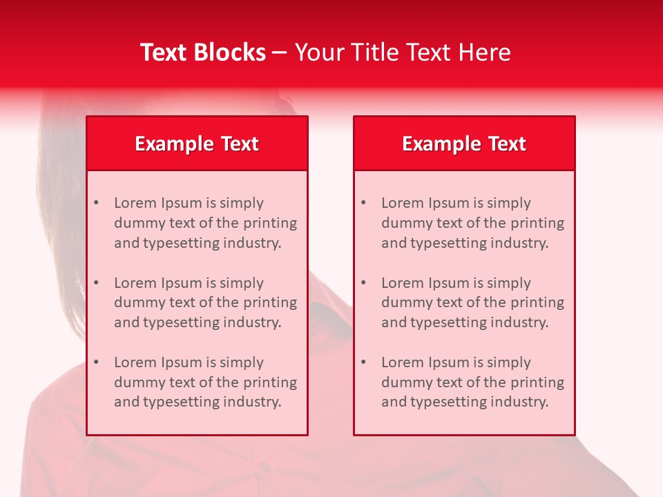 Businessperson Young Contact PowerPoint Template