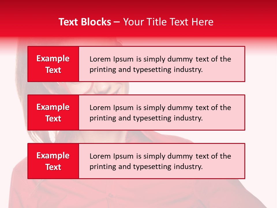 Businessperson Young Contact PowerPoint Template