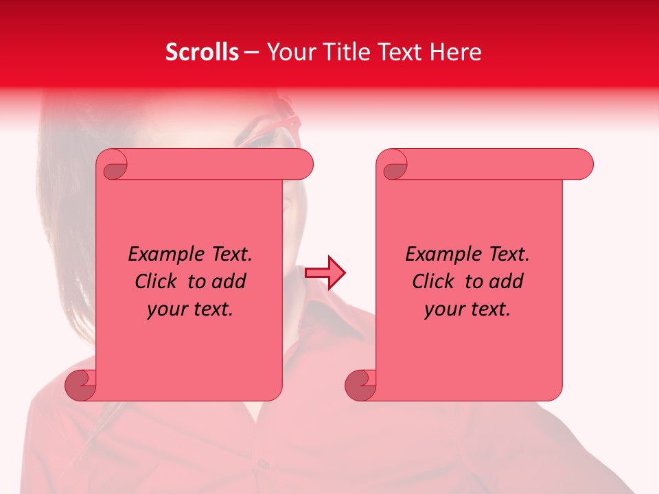Businessperson Young Contact PowerPoint Template