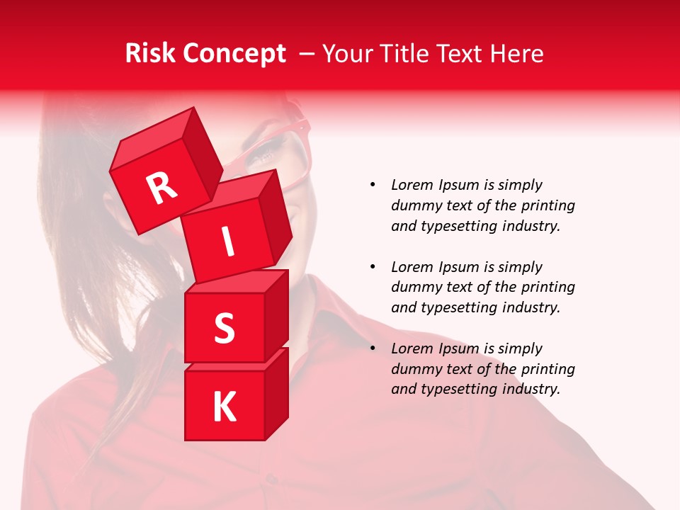 Businessperson Young Contact PowerPoint Template