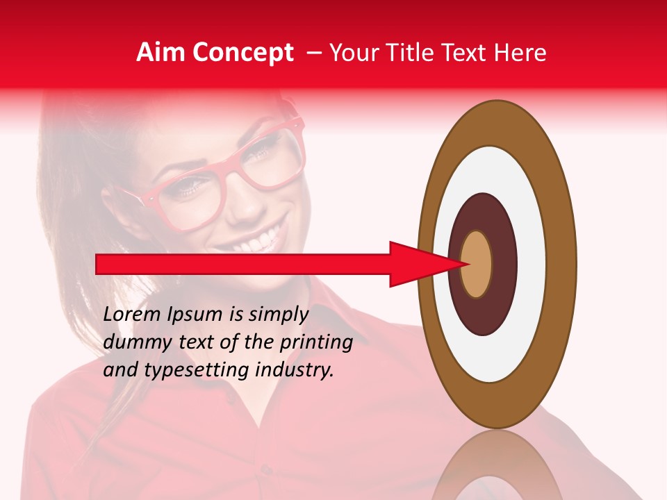Businessperson Young Contact PowerPoint Template