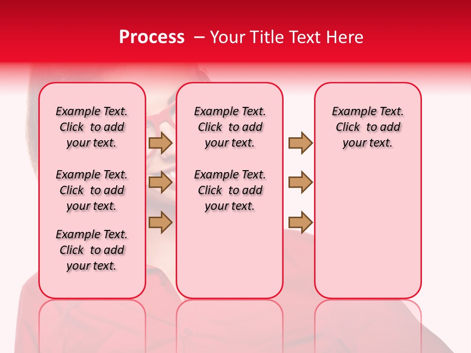 Businessperson Young Contact PowerPoint Template