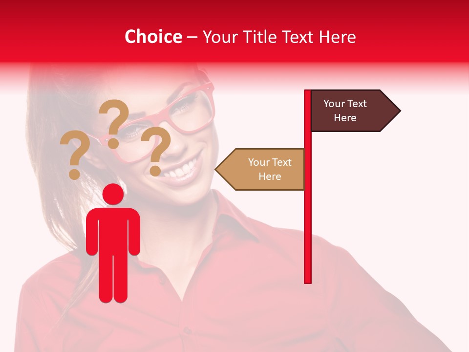 Businessperson Young Contact PowerPoint Template