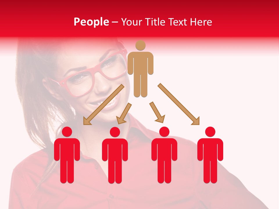 Businessperson Young Contact PowerPoint Template