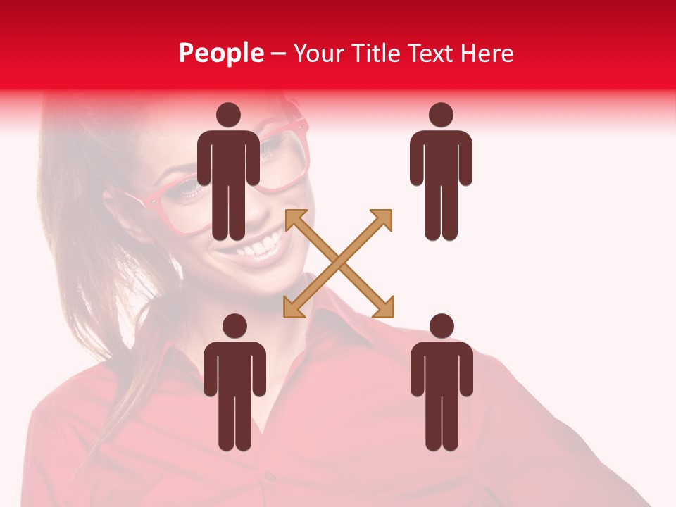 Businessperson Young Contact PowerPoint Template