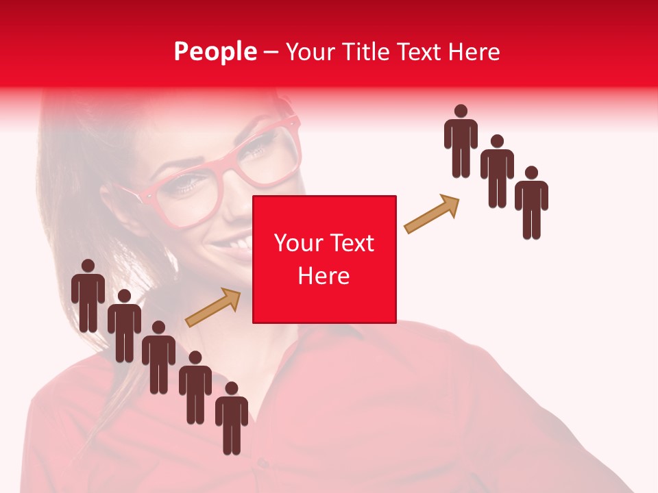 Businessperson Young Contact PowerPoint Template