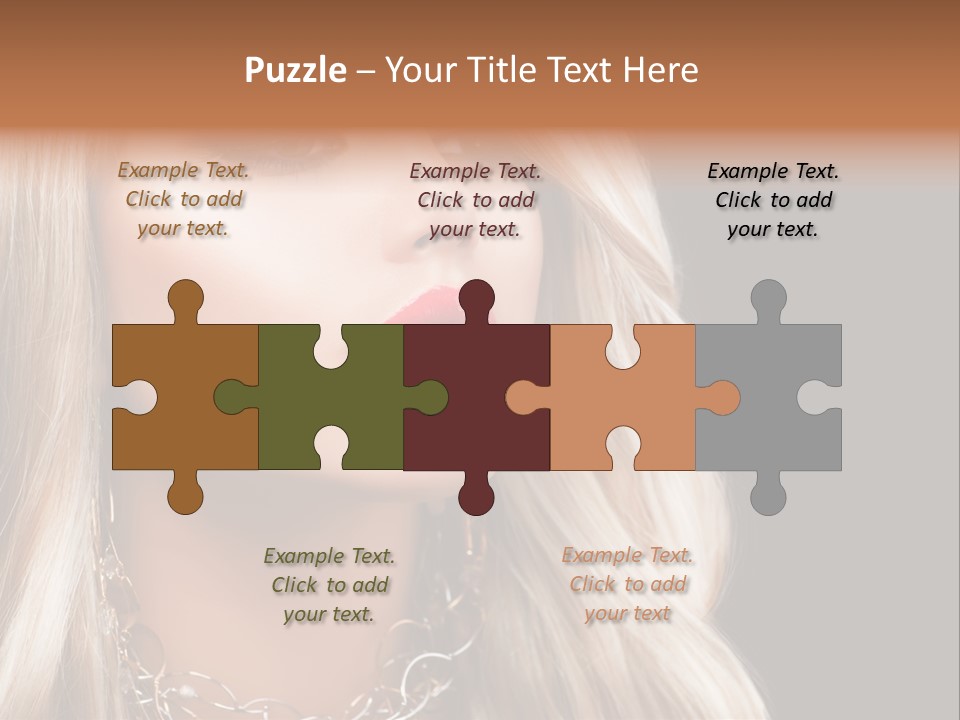 Girl Fashion Care PowerPoint Template