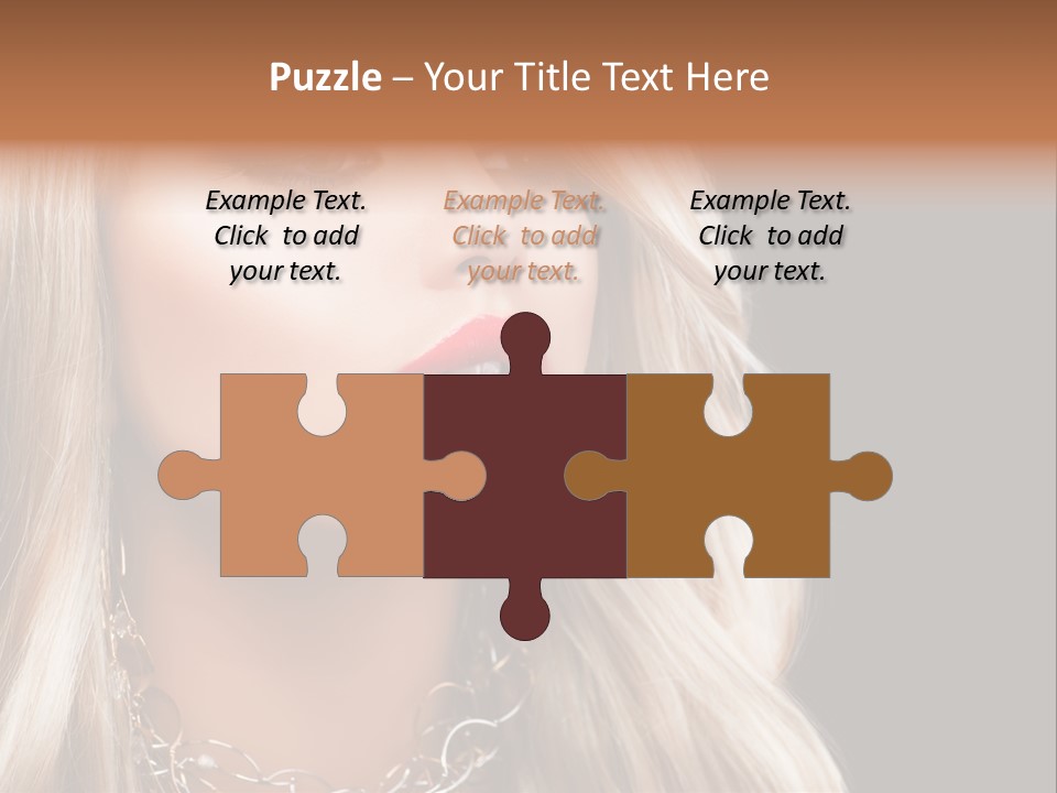 Girl Fashion Care PowerPoint Template