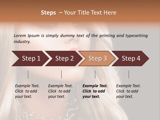 Girl Fashion Care PowerPoint Template