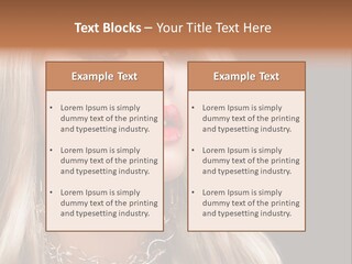 Girl Fashion Care PowerPoint Template