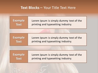 Girl Fashion Care PowerPoint Template