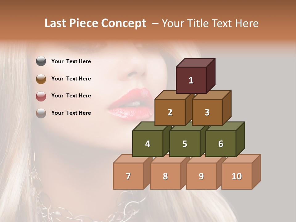 Girl Fashion Care PowerPoint Template