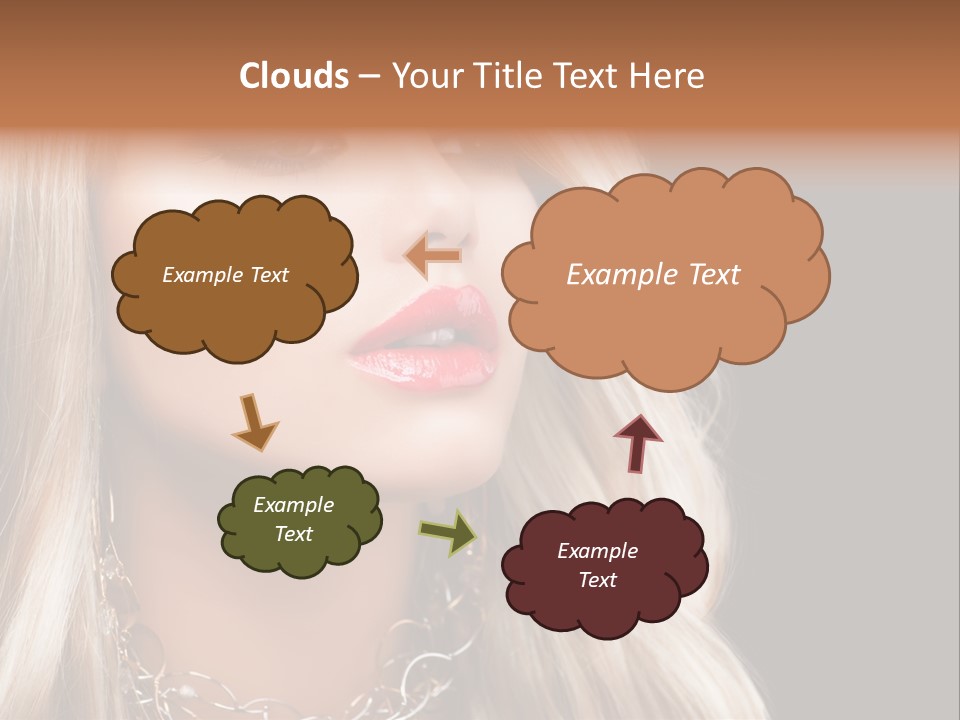 Girl Fashion Care PowerPoint Template