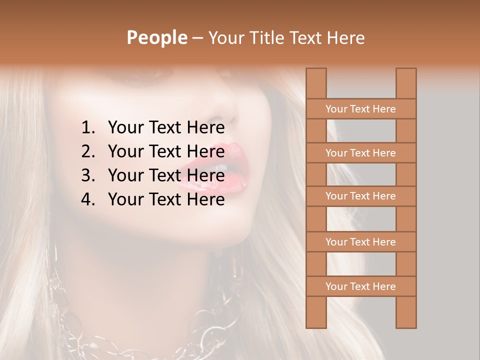 Girl Fashion Care PowerPoint Template