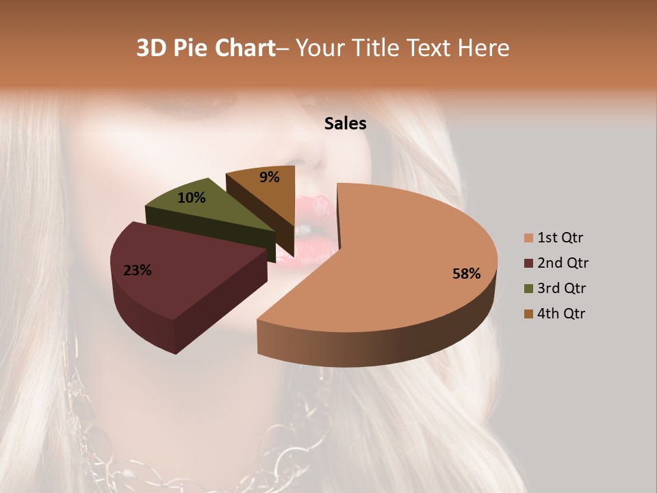 Girl Fashion Care PowerPoint Template