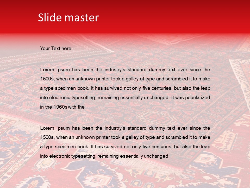 Interior Beautiful Vintage PowerPoint Template