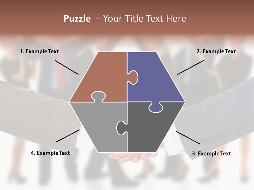 Achievement Partnership Group PowerPoint Template