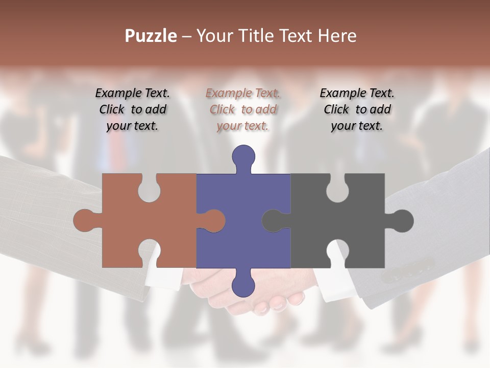 Achievement Partnership Group PowerPoint Template