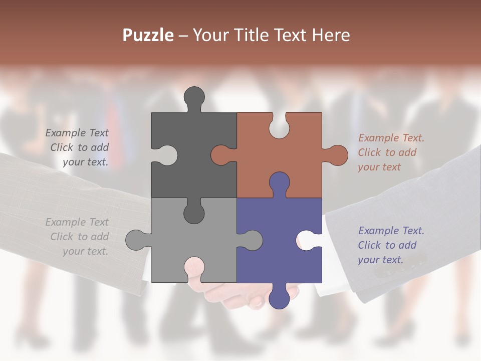 Achievement Partnership Group PowerPoint Template