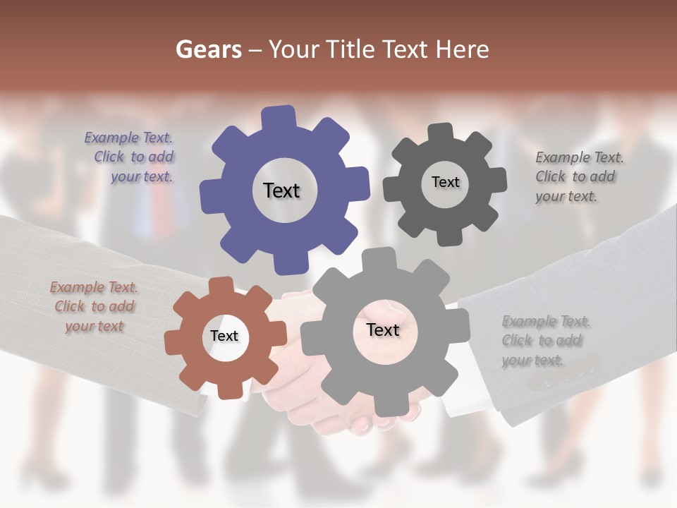 Achievement Partnership Group PowerPoint Template