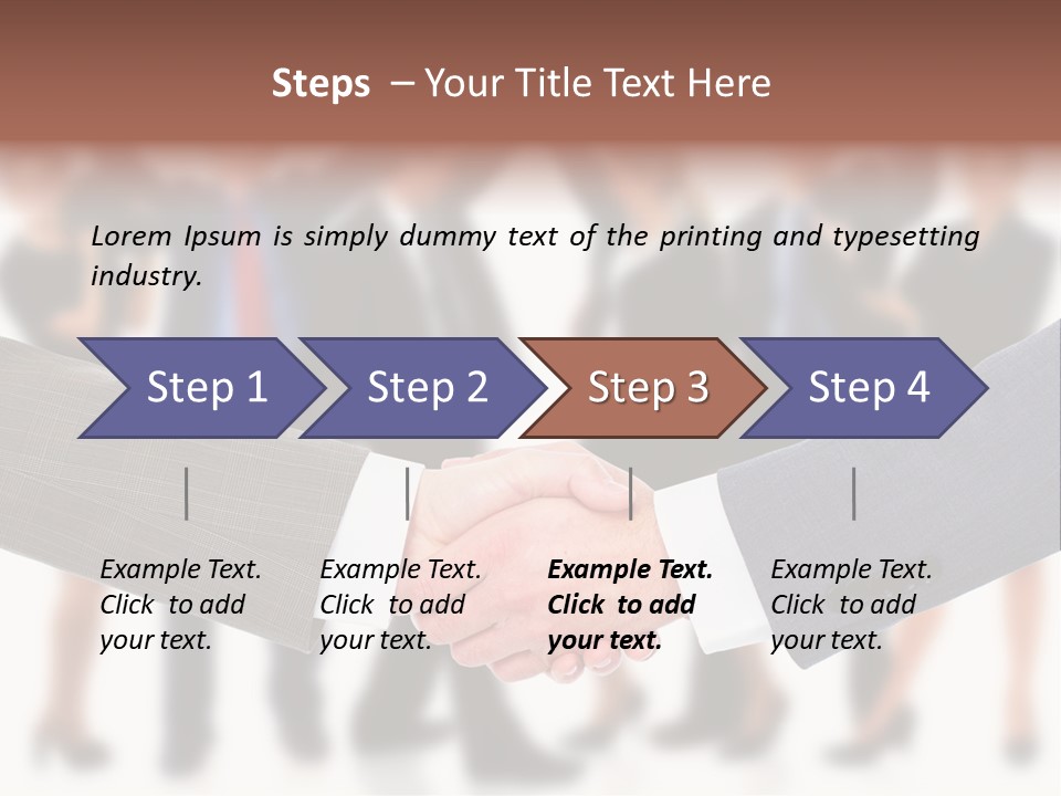 Achievement Partnership Group PowerPoint Template