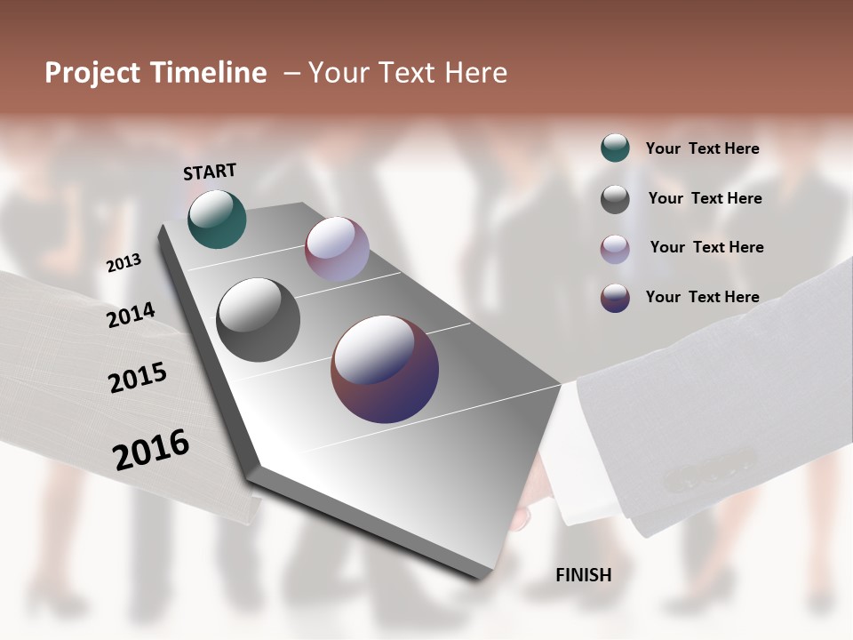 Achievement Partnership Group PowerPoint Template