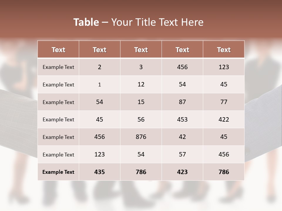 Achievement Partnership Group PowerPoint Template