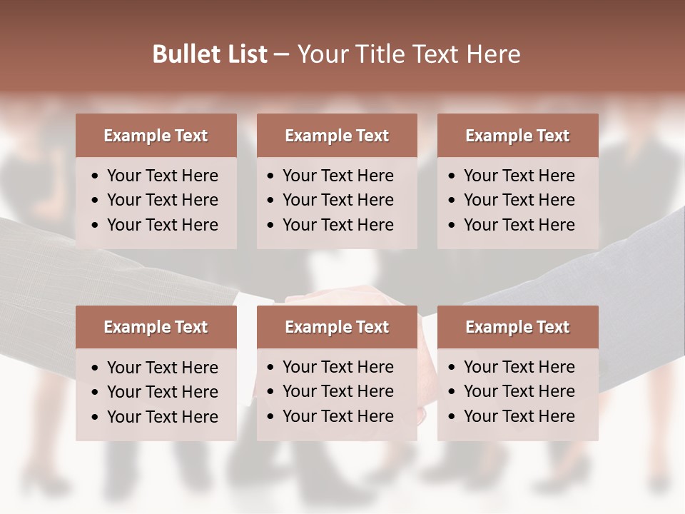 Achievement Partnership Group PowerPoint Template