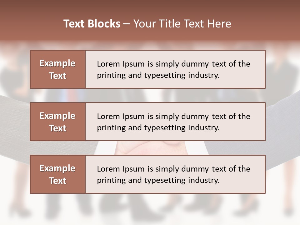 Achievement Partnership Group PowerPoint Template
