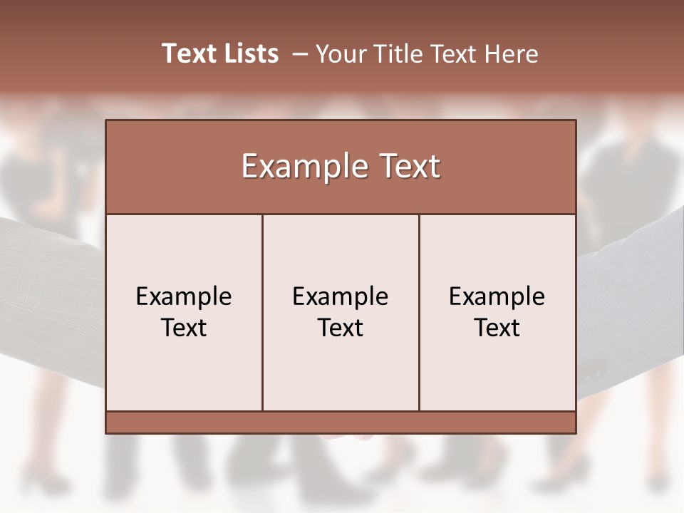Achievement Partnership Group PowerPoint Template