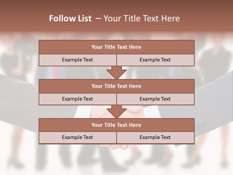 Achievement Partnership Group PowerPoint Template