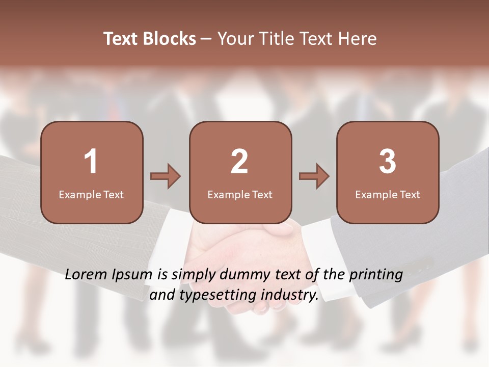 Achievement Partnership Group PowerPoint Template
