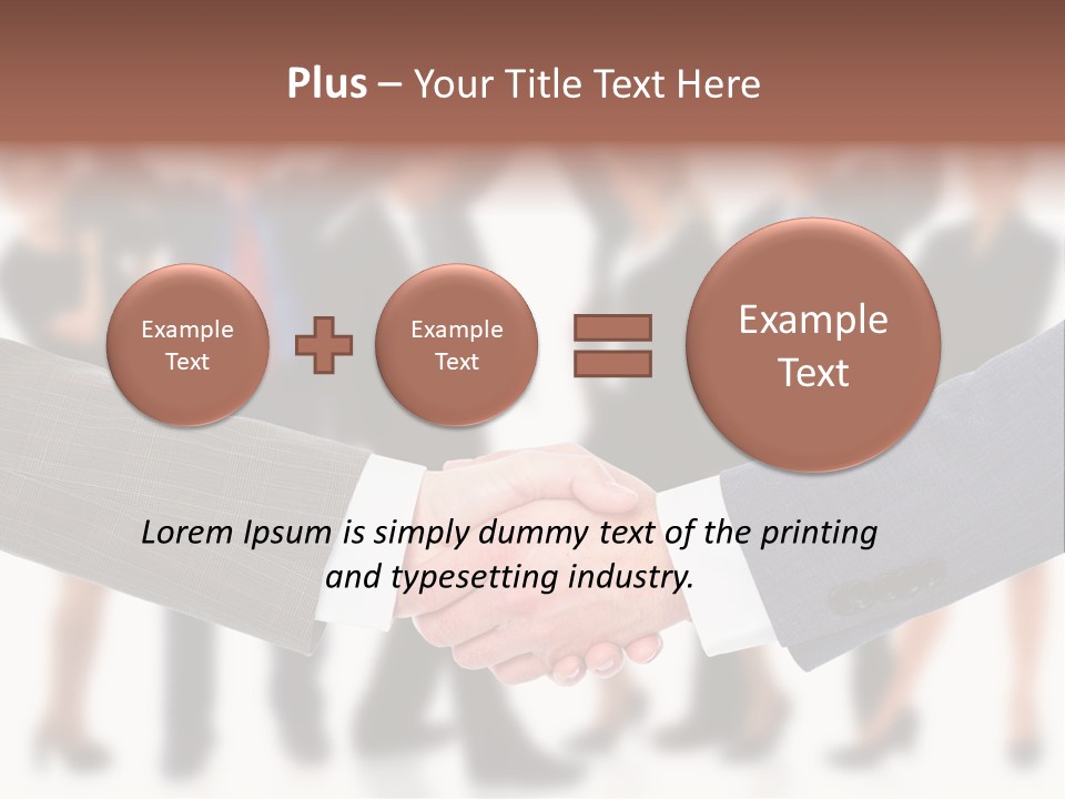Achievement Partnership Group PowerPoint Template