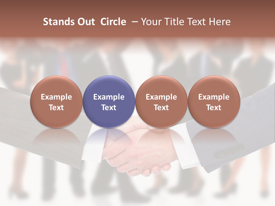 Achievement Partnership Group PowerPoint Template