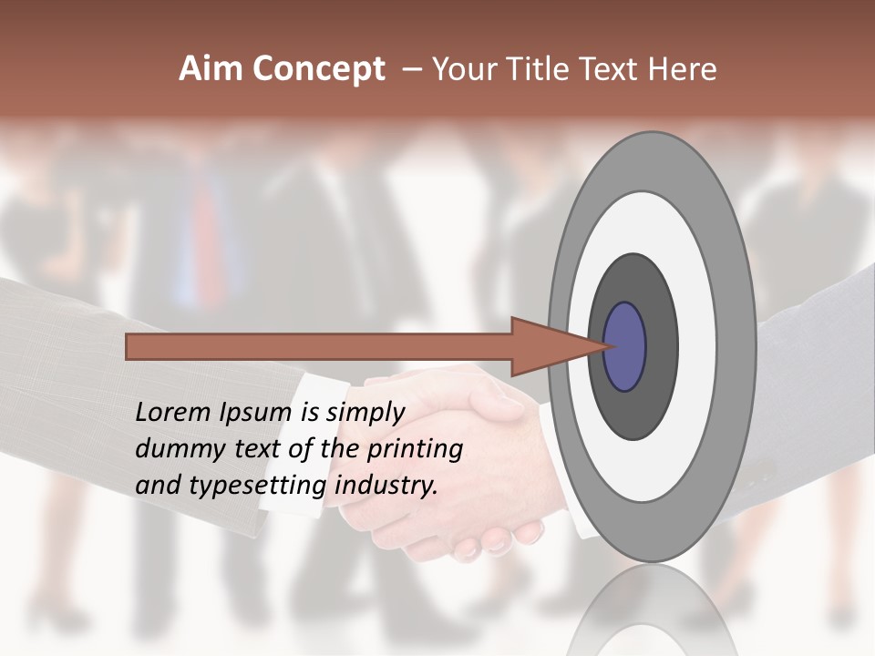 Achievement Partnership Group PowerPoint Template