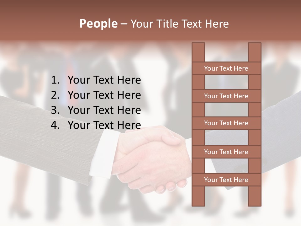 Achievement Partnership Group PowerPoint Template