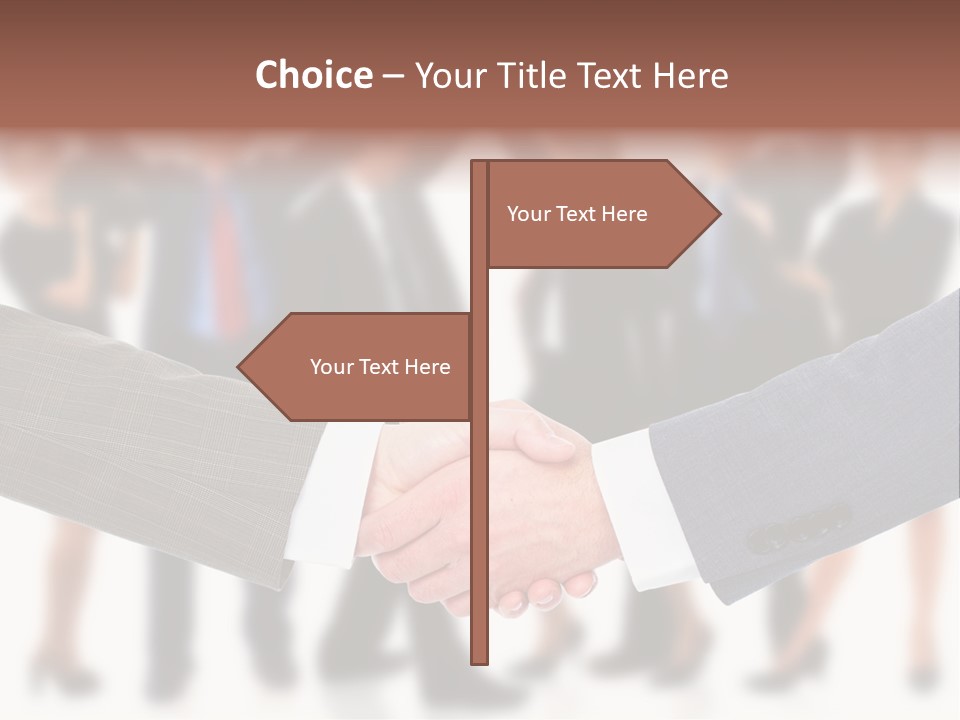Achievement Partnership Group PowerPoint Template