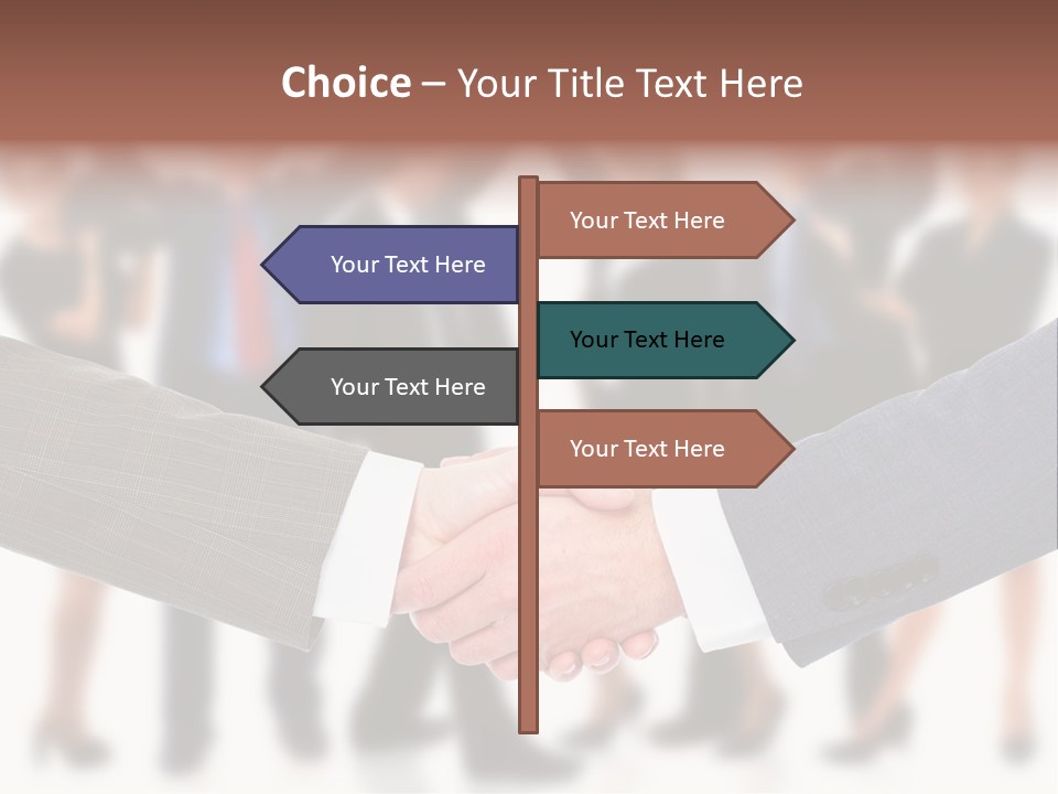 Achievement Partnership Group PowerPoint Template