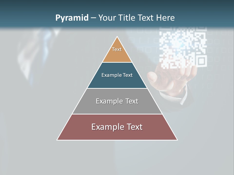 Background Person Gadget PowerPoint Template