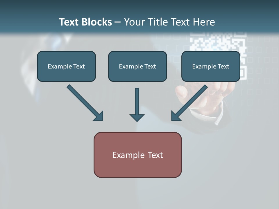 Background Person Gadget PowerPoint Template