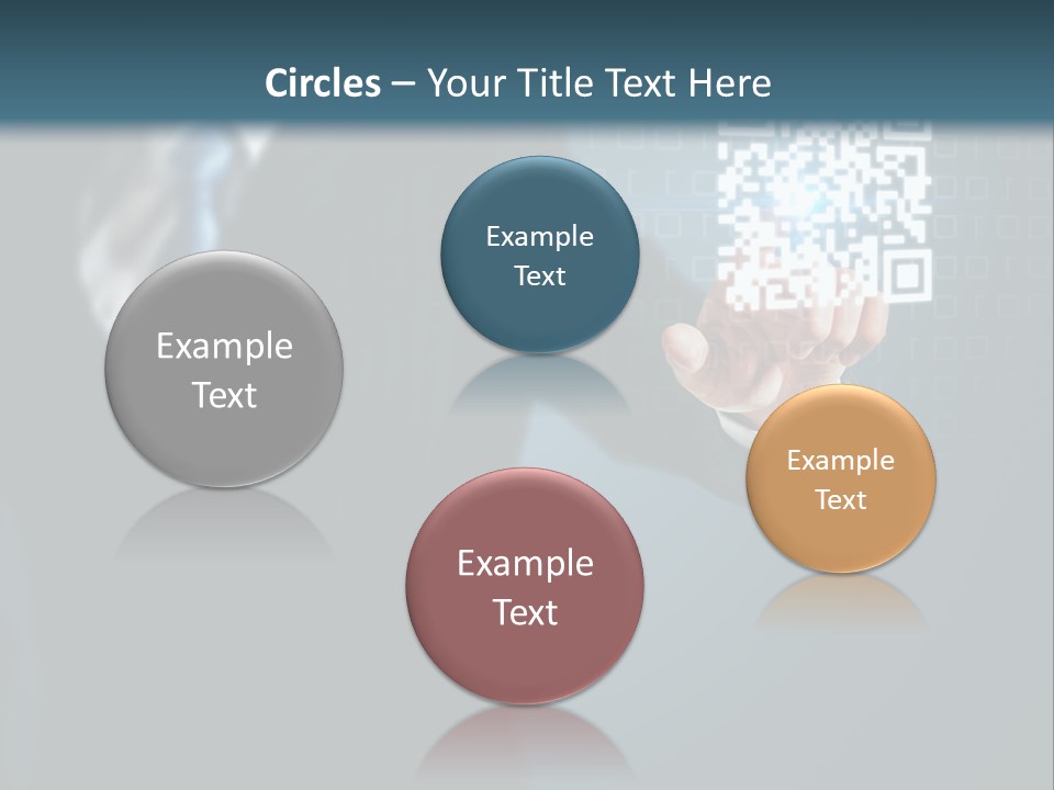 Background Person Gadget PowerPoint Template