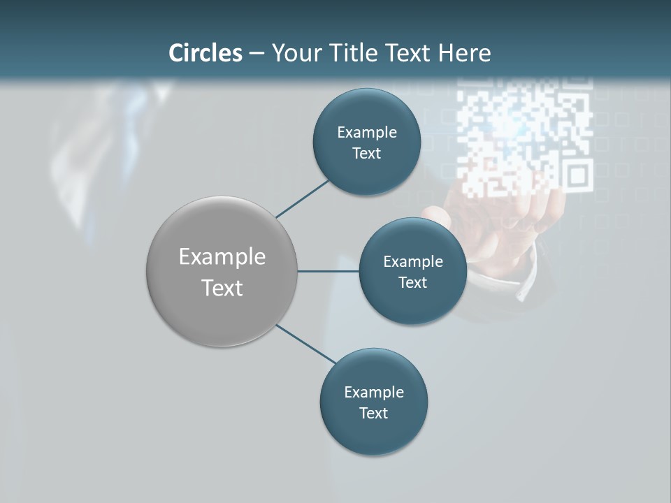 Background Person Gadget PowerPoint Template